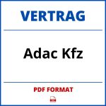 Adac Kfz Vertrag PDF