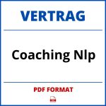 Coaching Nlp Vertrag PDF