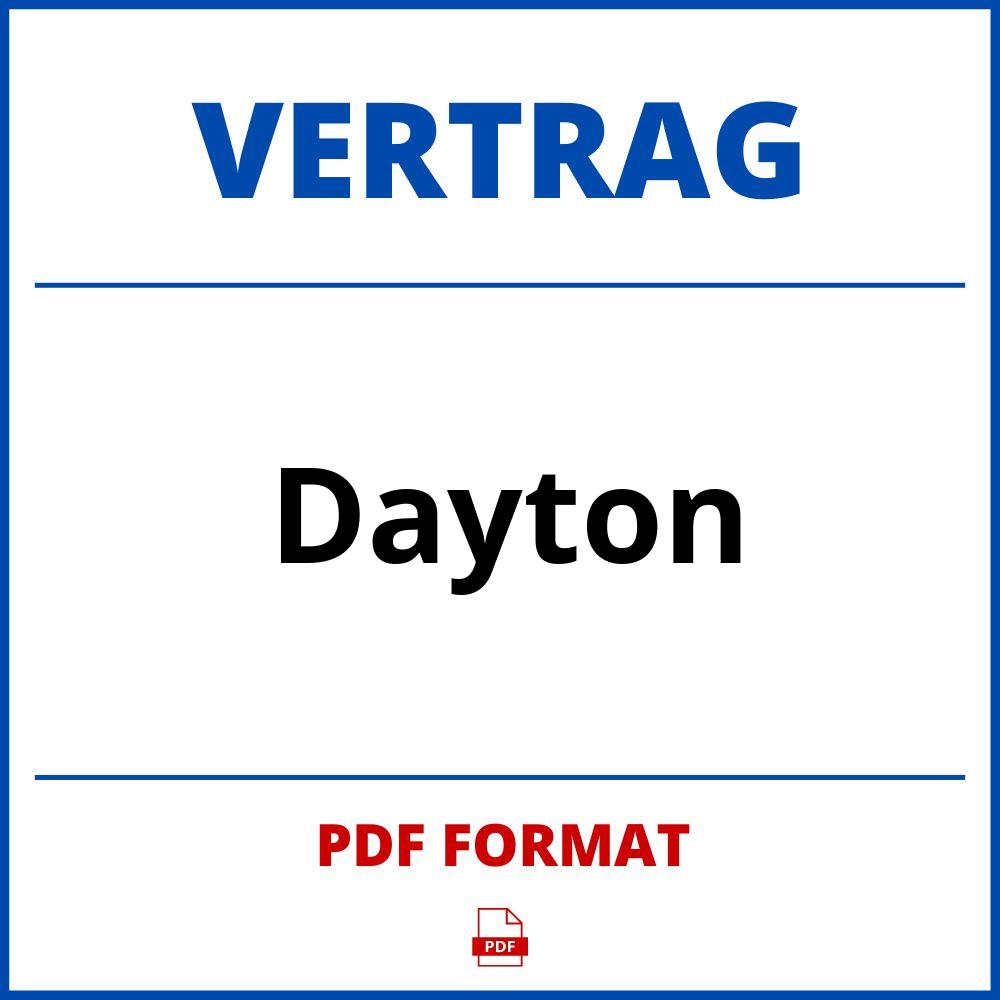 Dayton Vertrag