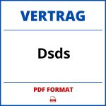 Dsds Vertrag PDF