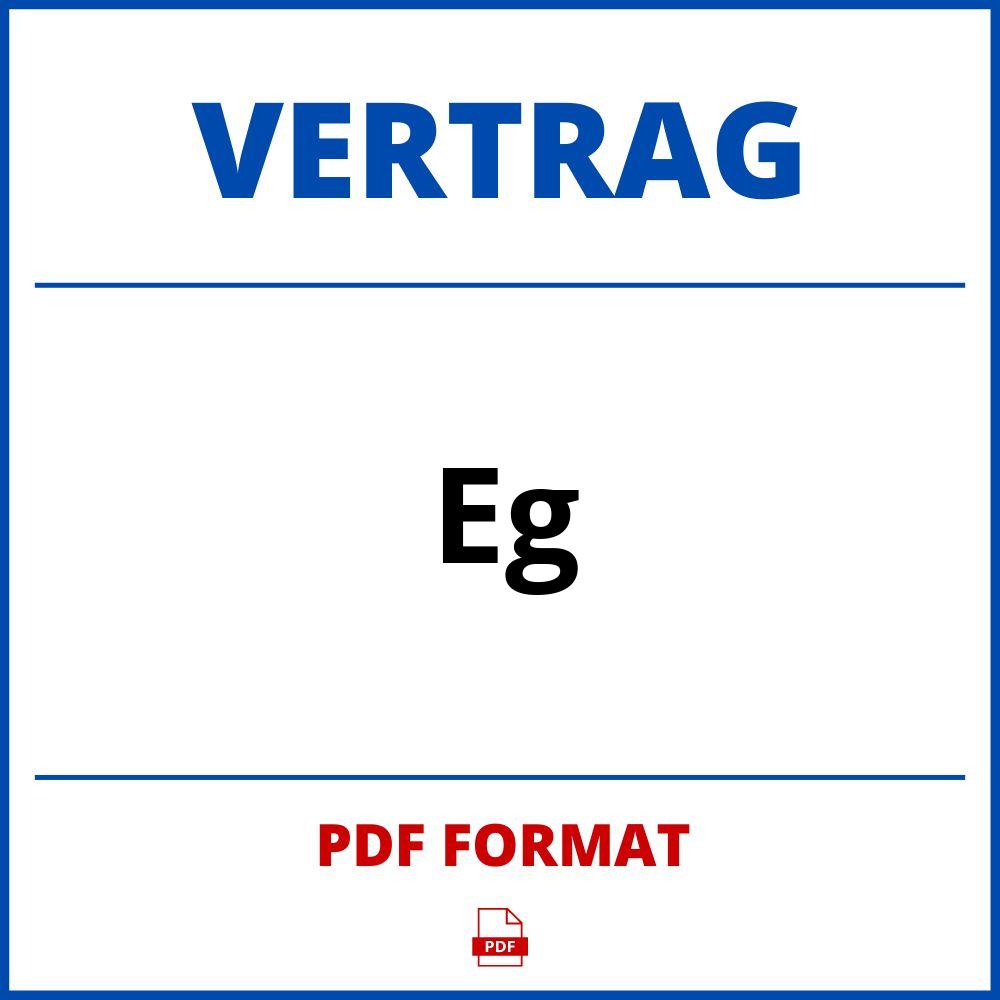 Eg Vertrag