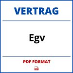 Egv Vertrag PDF