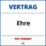 Ehre Vertrag PDF