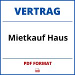 Mietkauf Haus Vertrag PDF