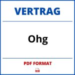 Ohg Vertrag PDF