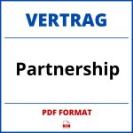 Partnership Vertrag PDF