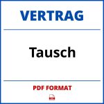 Tausch Vertrag PDF