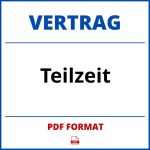 Teilzeit Vertrag PDF