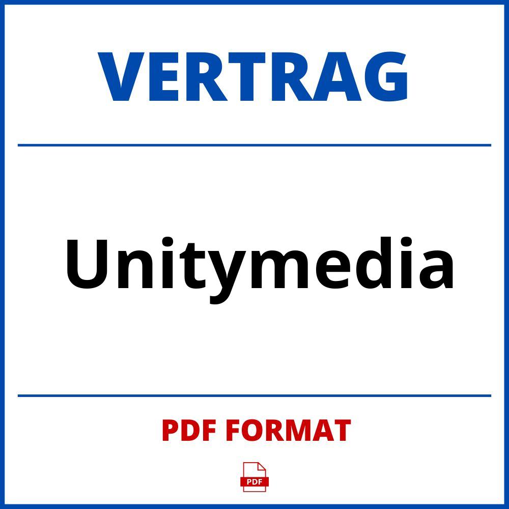 Unitymedia Vertrag