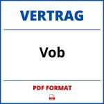 Vob Vertrag PDF