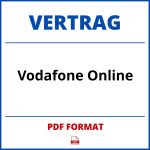 Vodafone Online Vertrag PDF