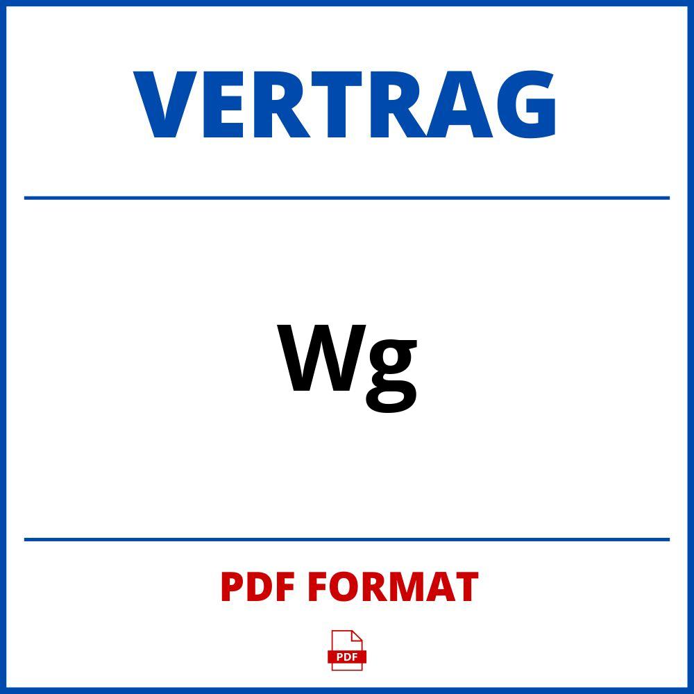 Wg Vertrag