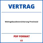 Wohngebäudeversicherung Provinzial Vertrag PDF